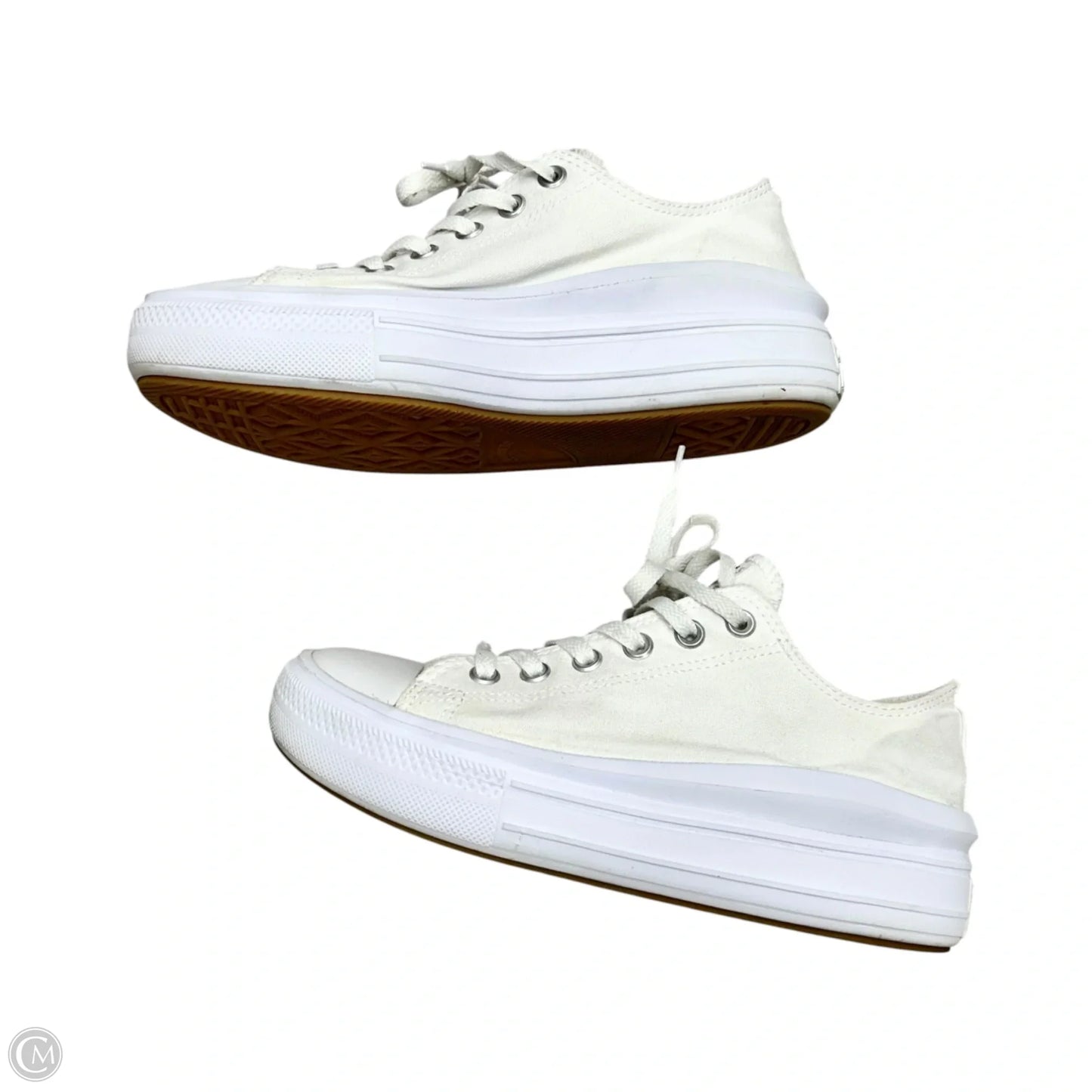 Shoes Sneakers Platform By Converse In White, Size: 9