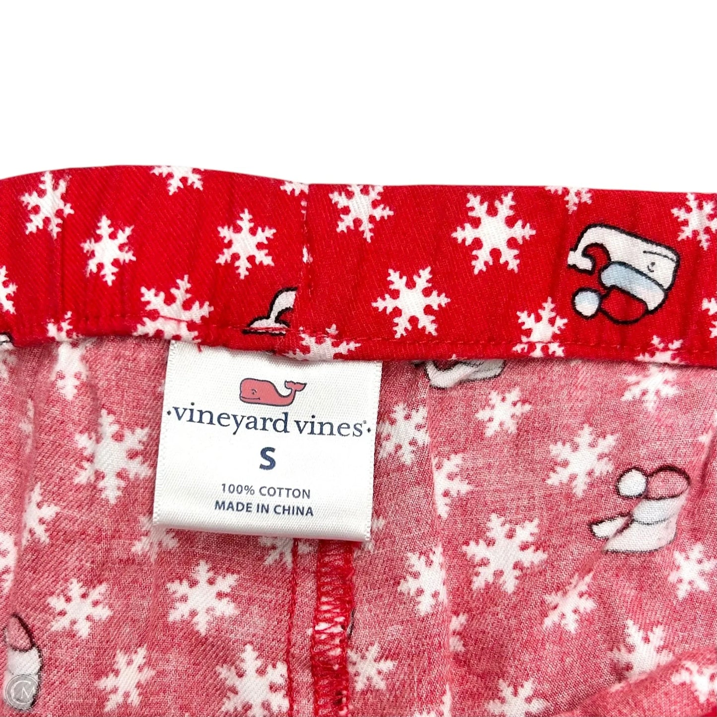 Pajama Pants By Vineyard Vines In Red & White, Size: S