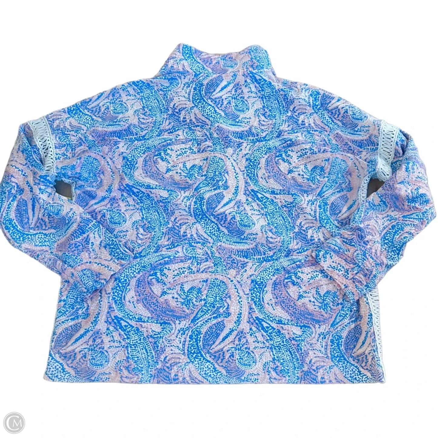 Sweatshirt Designer By Lilly Pulitzer In Peach, Size: Xl