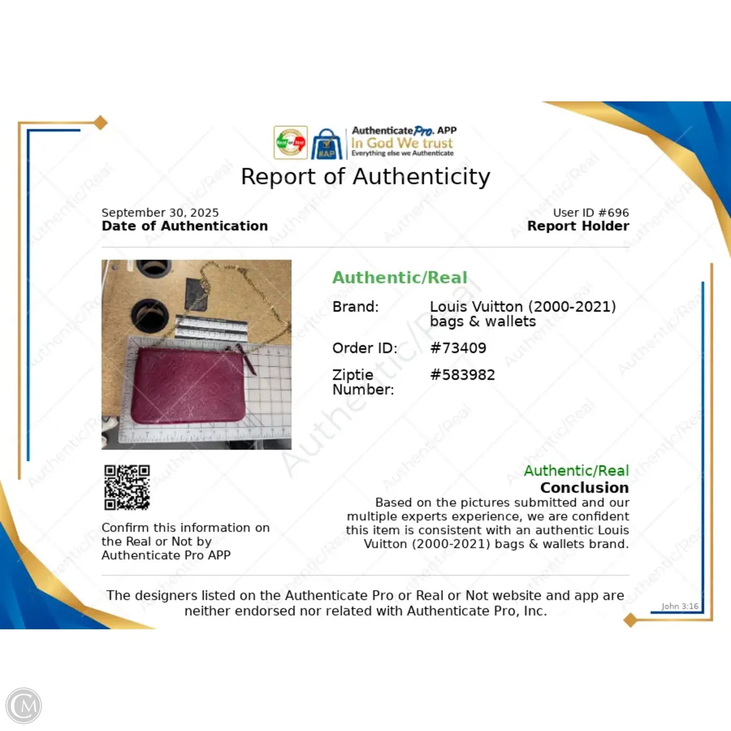 Crossbody Luxury Designer By Louis Vuitton, Size: Small