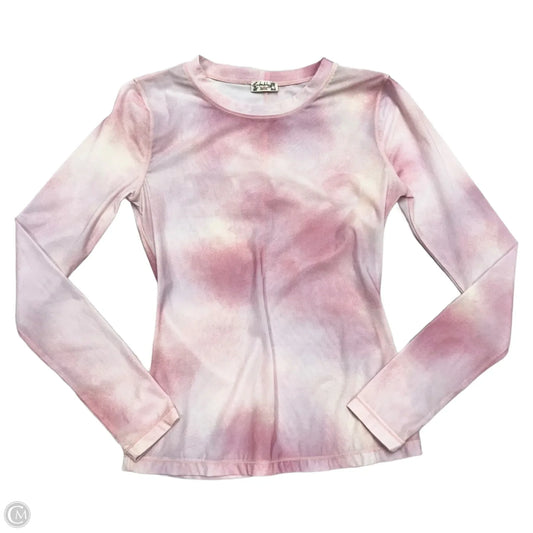 Top Long Sleeve By Free People In Tie Dye Print, Size: Xs