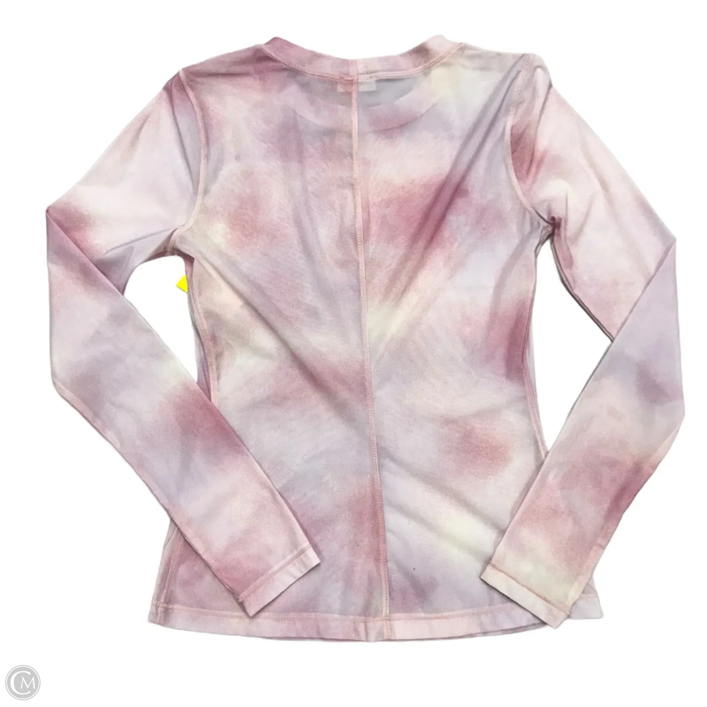 Top Long Sleeve By Free People In Tie Dye Print, Size: Xs