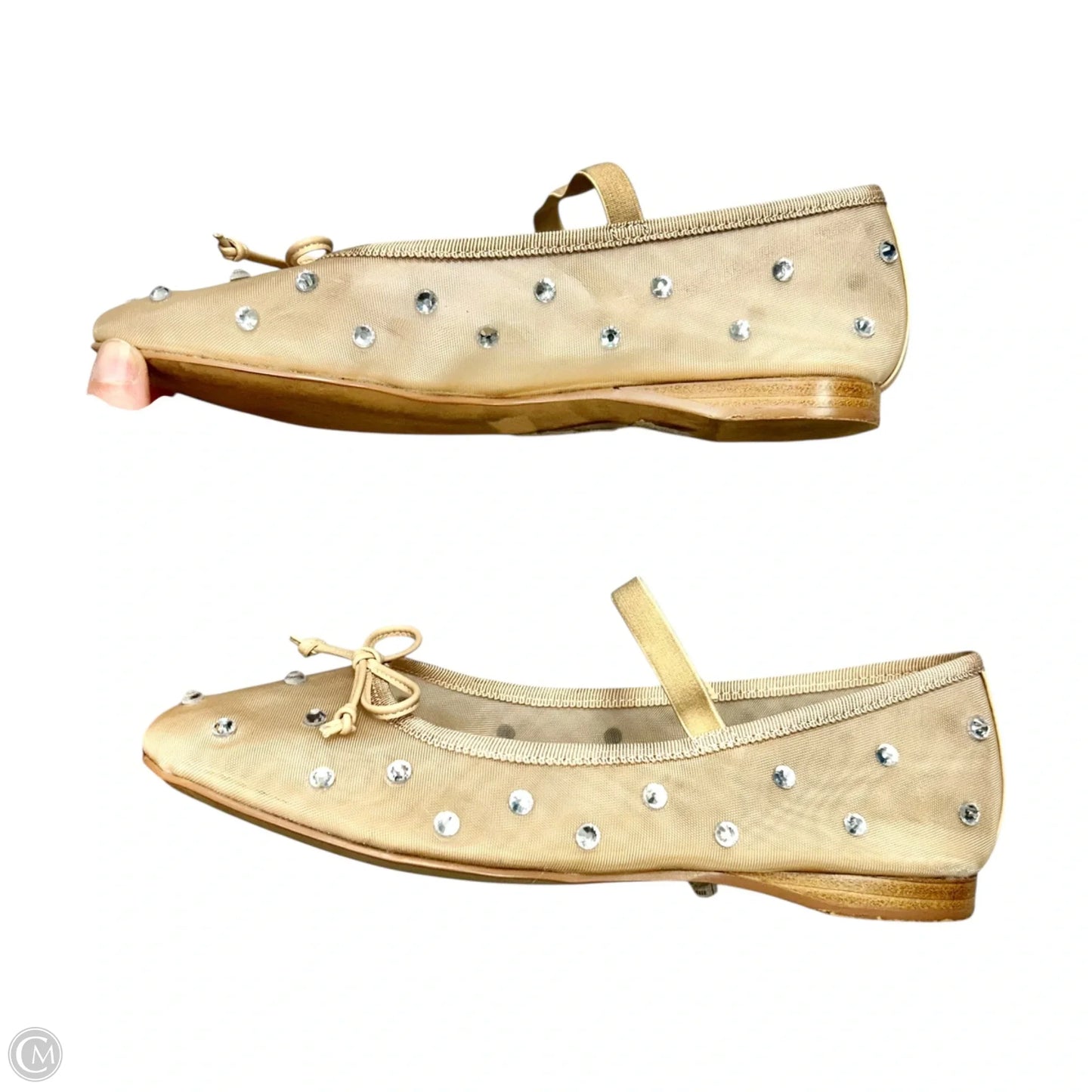 Shoes Flats By Jeffrey Campbell In Cream, Size: 6