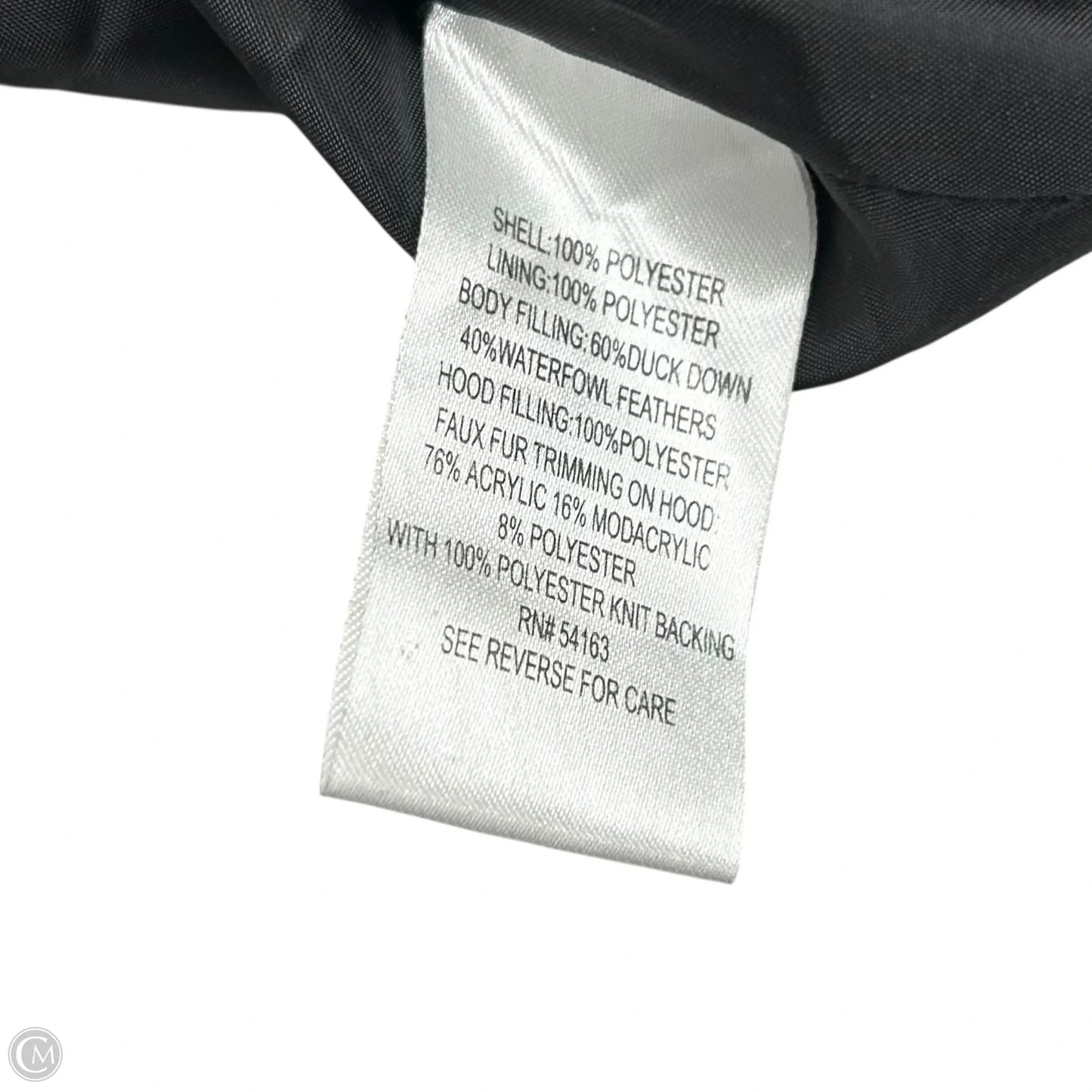 Coat Puffer & Quilted By Calvin Klein In Black, Size: L