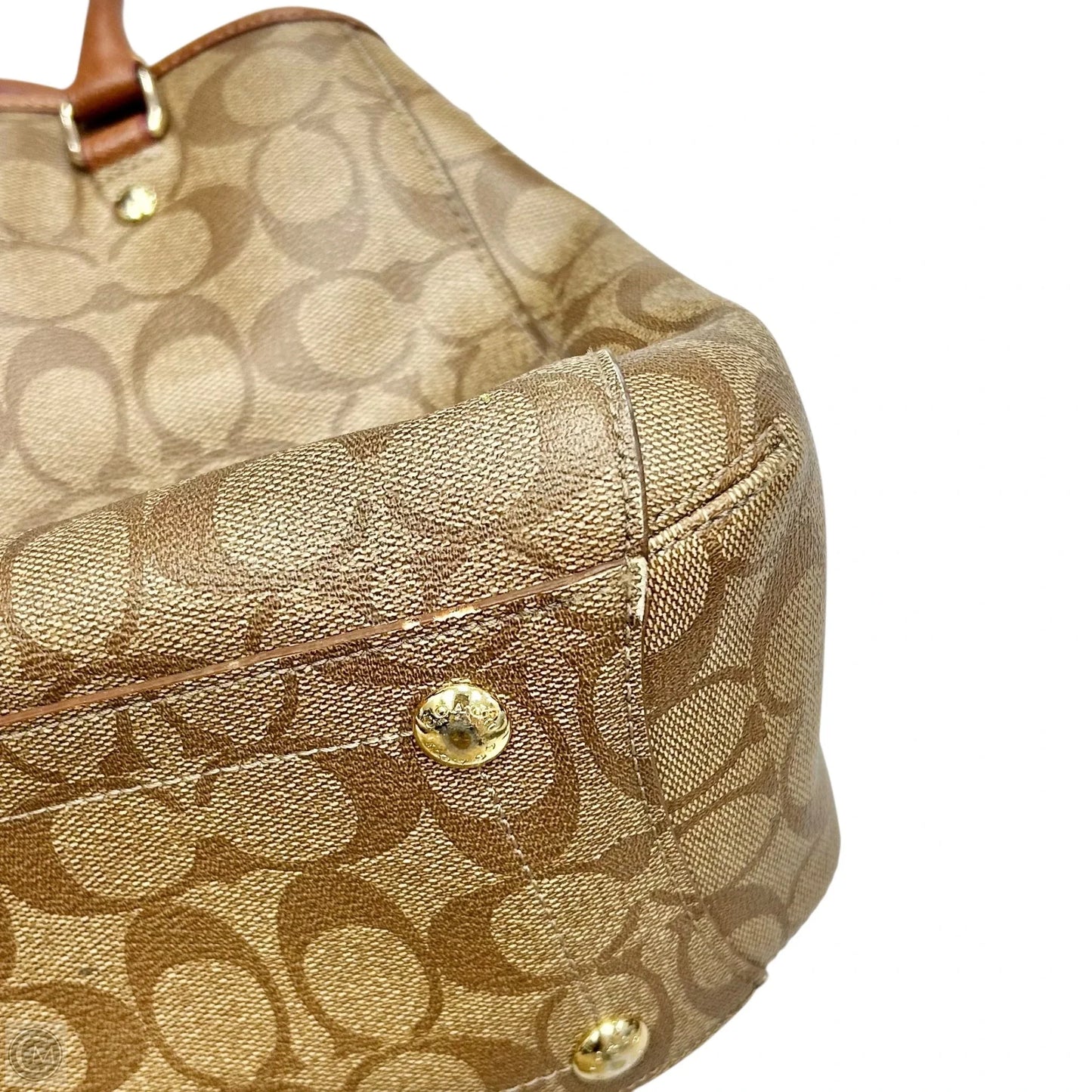 Handbag Designer By Coach, Size: Medium