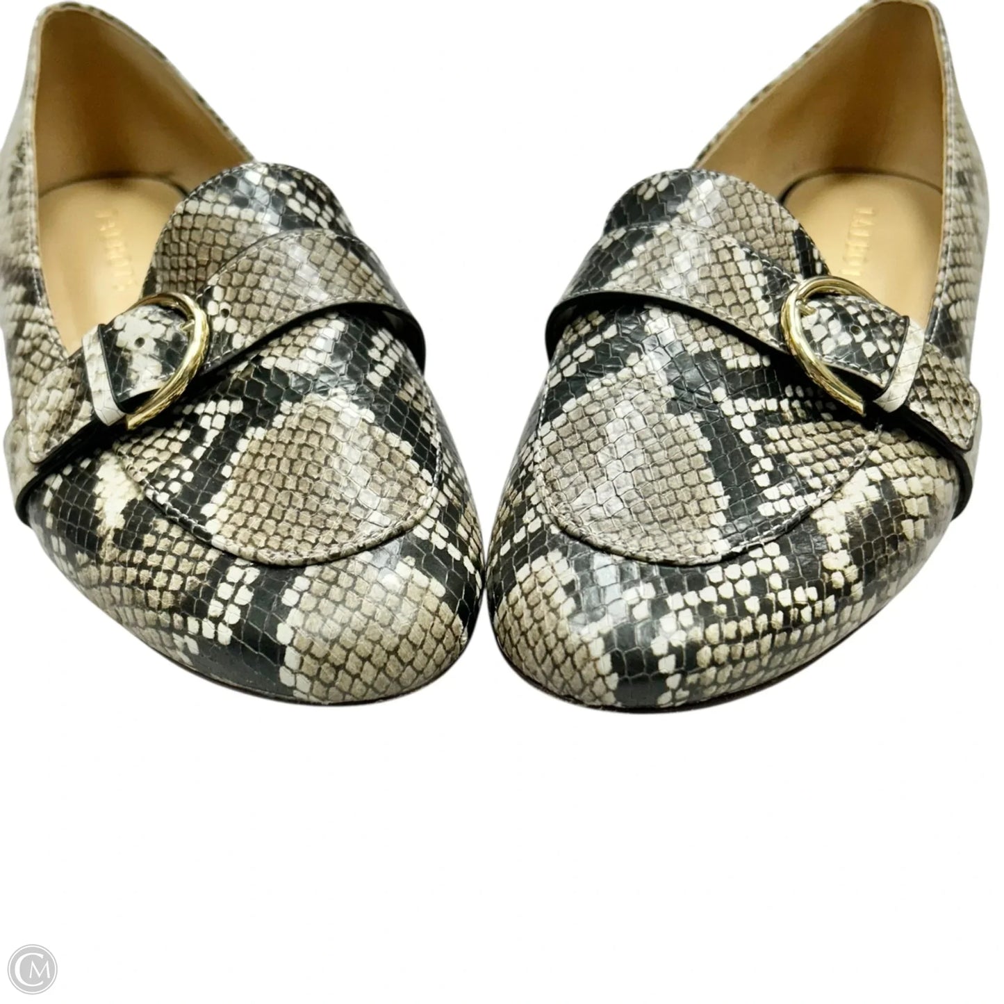 Shoes Flats By Talbots In Snakeskin Print, Size: 10