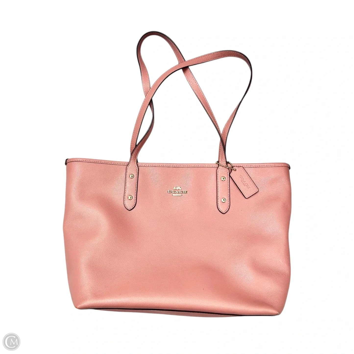 Tote Designer By Coach, Size: Medium