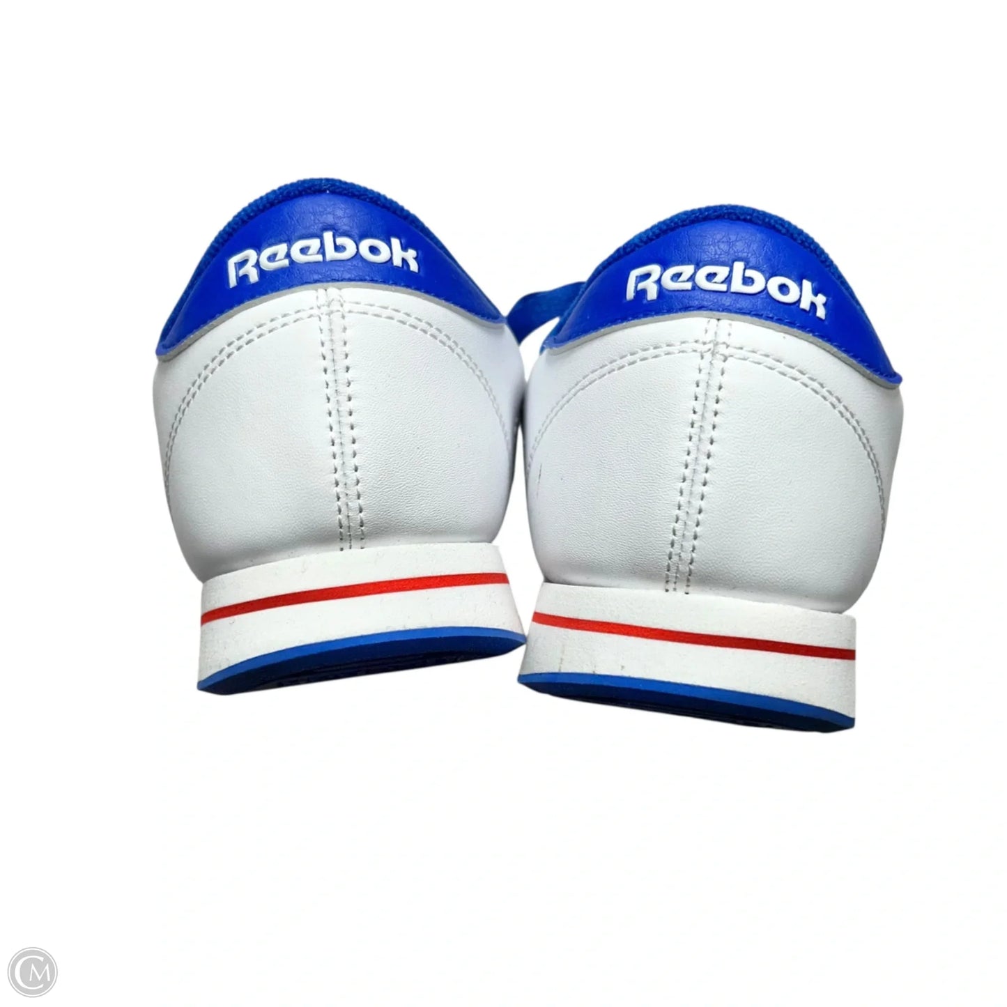 Shoes Athletic By Reebok In Blue & White, Size: 9