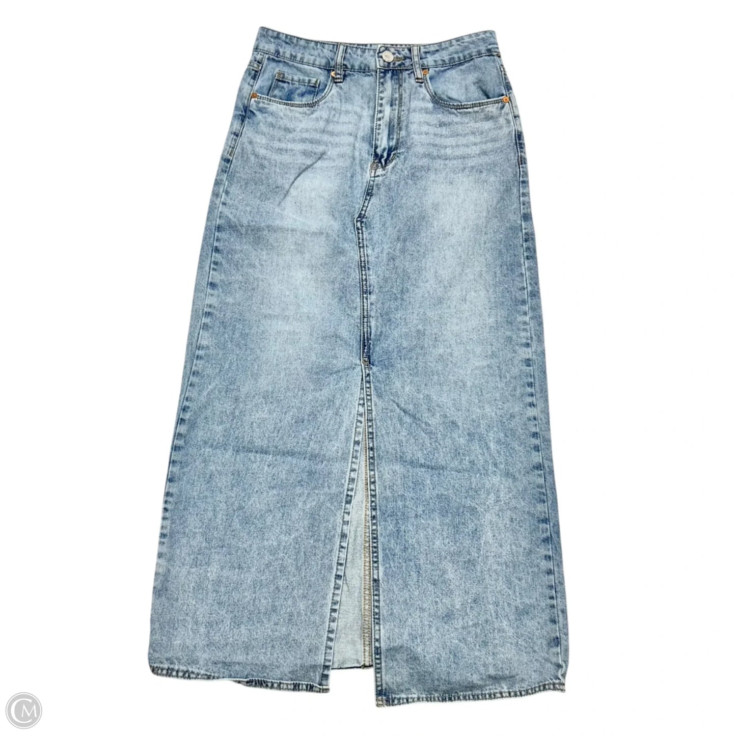 Skirt Midi By Blanknyc In Blue Denim, Size: 2
