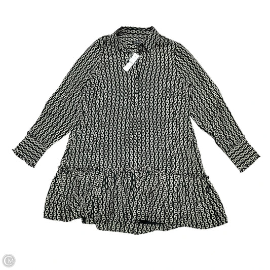 Dress Casual Short By J. Crew In Black & Cream, Size: M