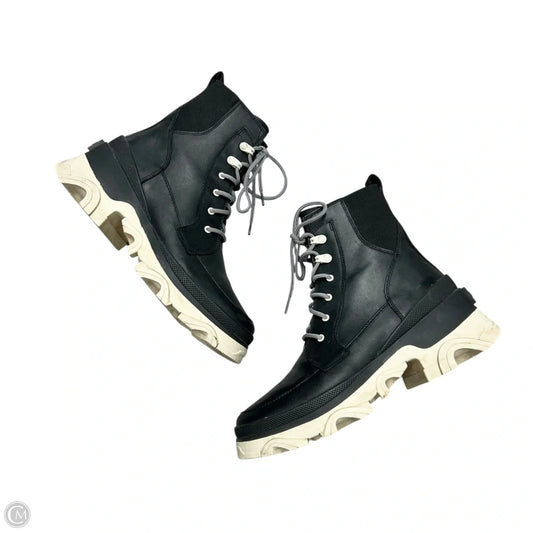 Boots Combat By Sorel In Black & White, Size: 9