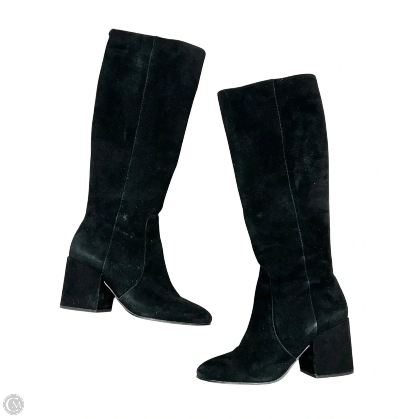 Boots Knee Heels By Sam Edelman In Black, Size: 8.5