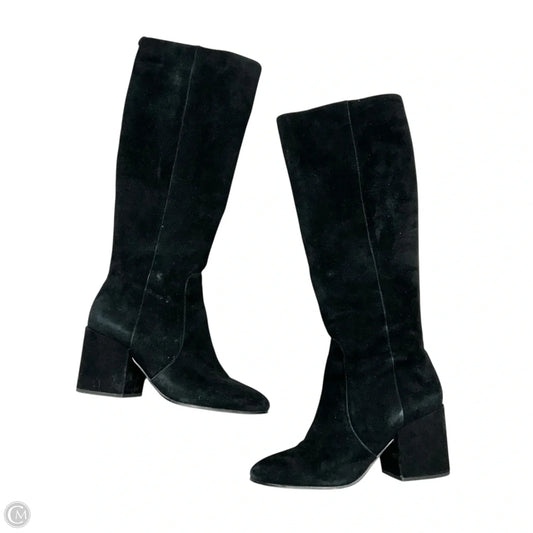 Boots Knee Heels By Sam Edelman In Black, Size: 8.5