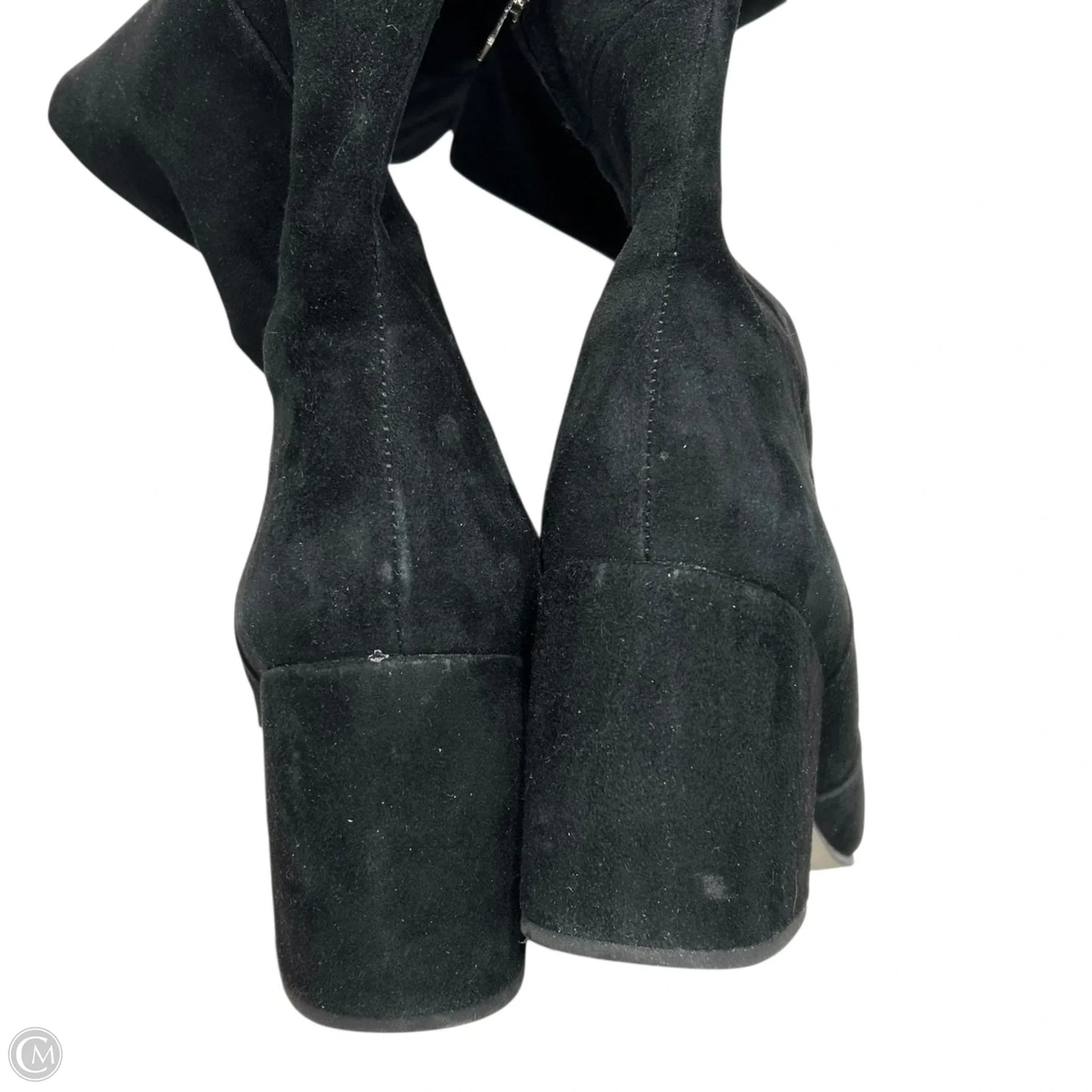 Boots Knee Heels By Sam Edelman In Black, Size: 8.5