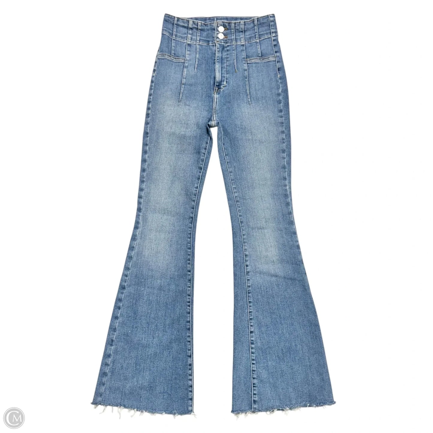 Jeans Flared By We The Free In Blue Denim, Size: 6