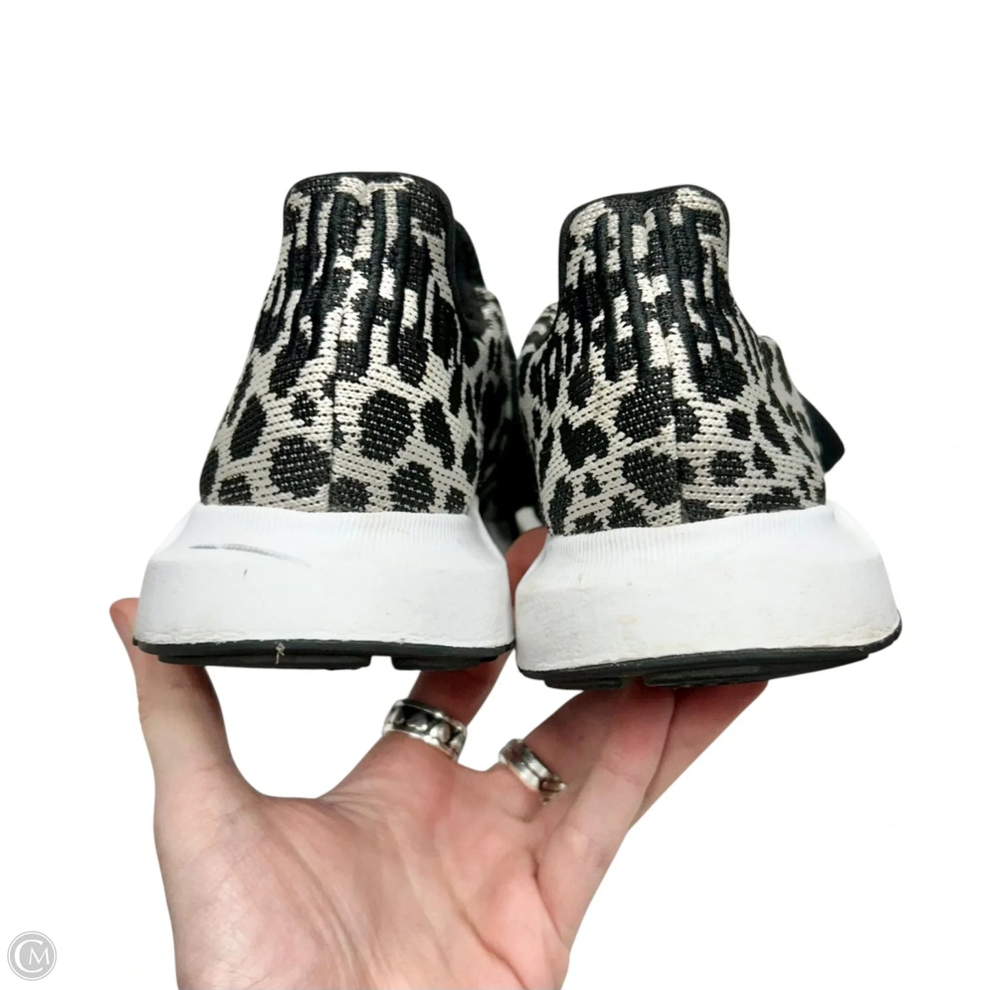 Shoes Athletic By Adidas In Black & White, Size: 5