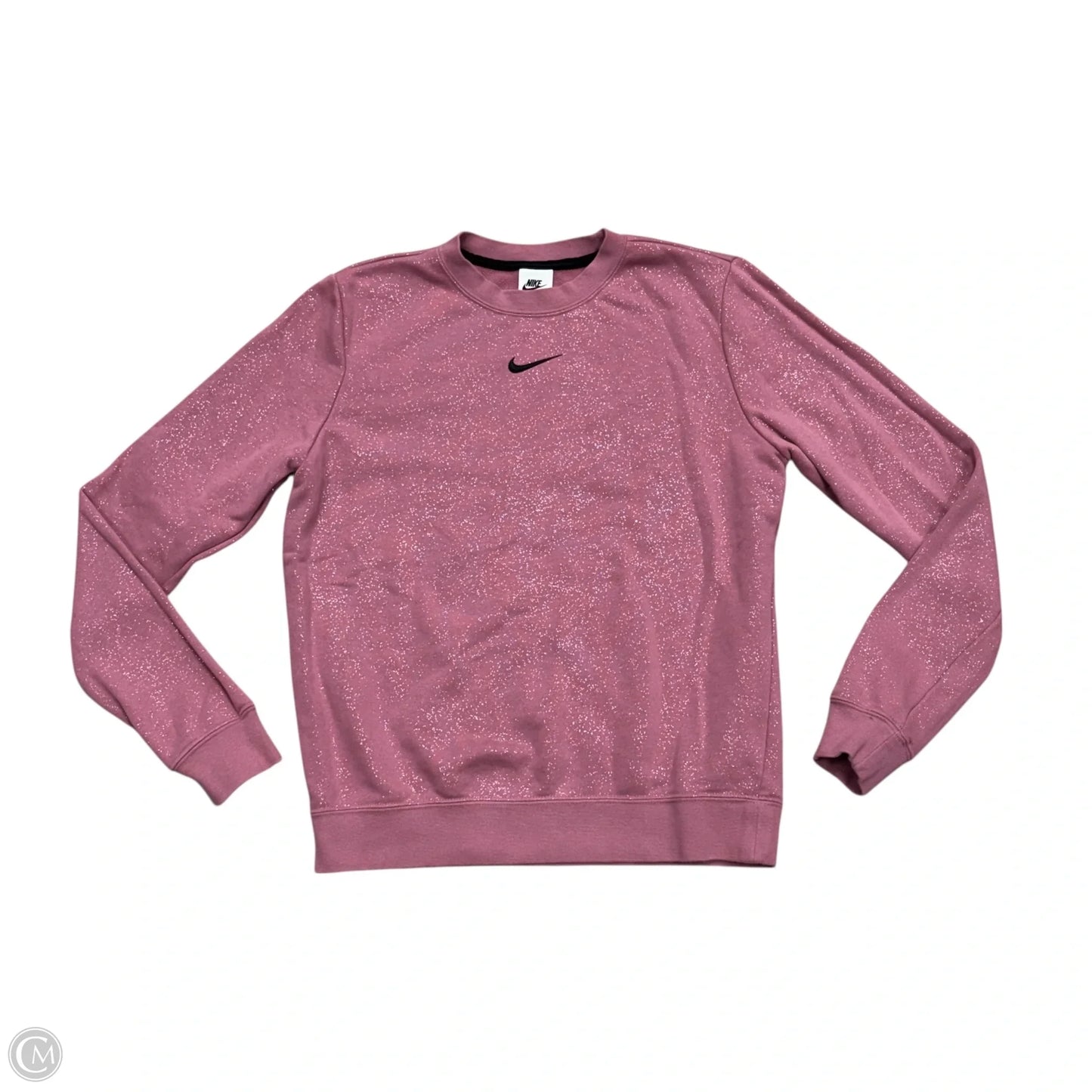 Sweatshirt Crewneck By Nike Apparel In Pink, Size: S
