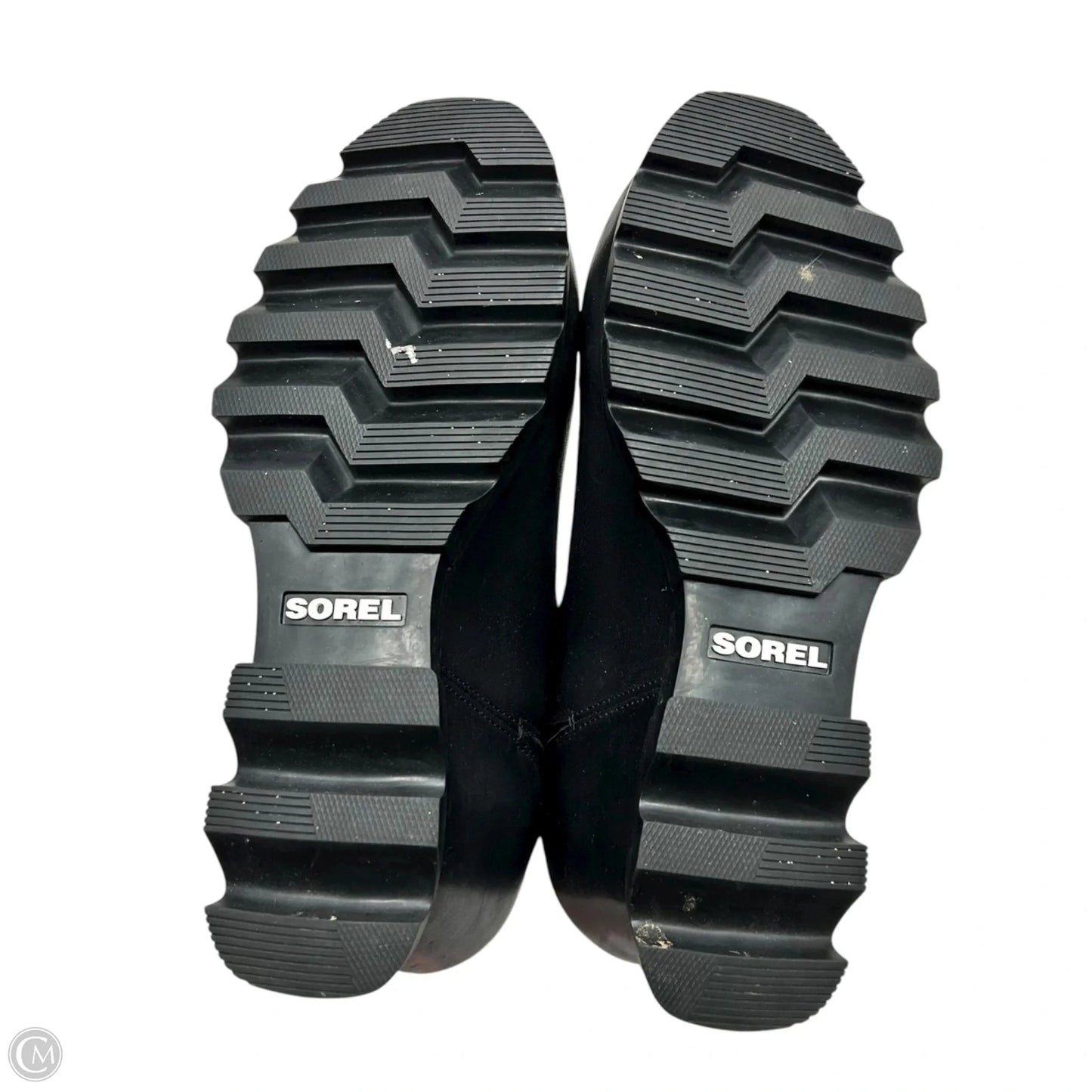 Boots Ankle Heels By Sorel In Black, Size: 8