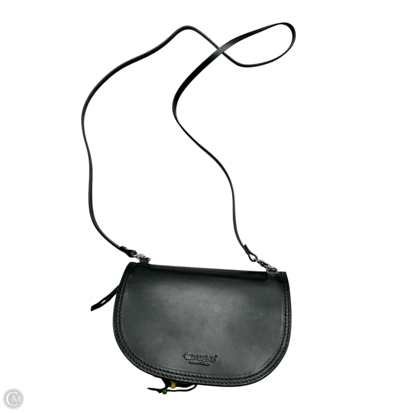 Crossbody Leather By Old Trend, Size: Small