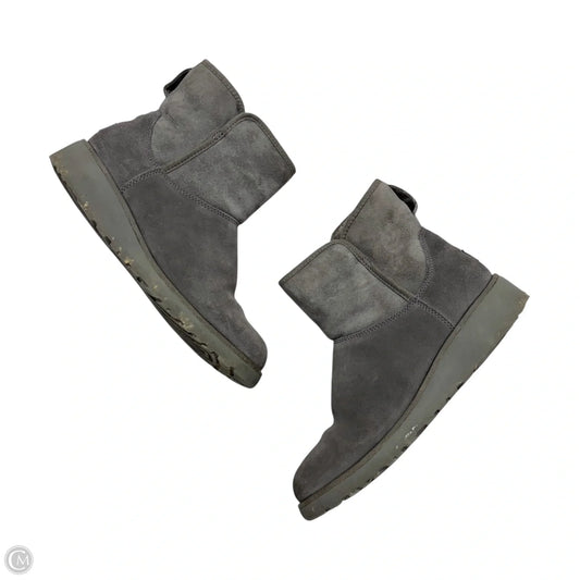 Boots Designer By Ugg In Grey, Size: 9.5