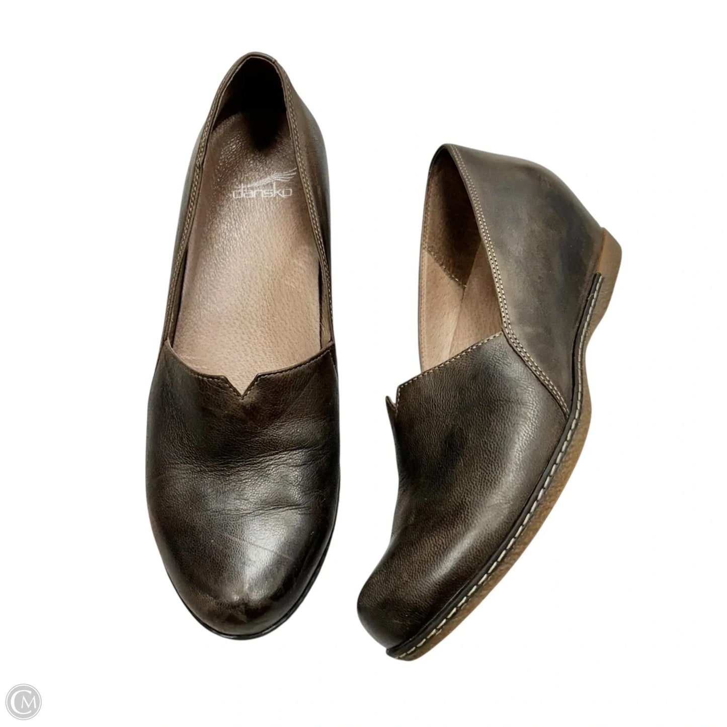 Shoes Flats By Dansko In Brown, Size: 8.5