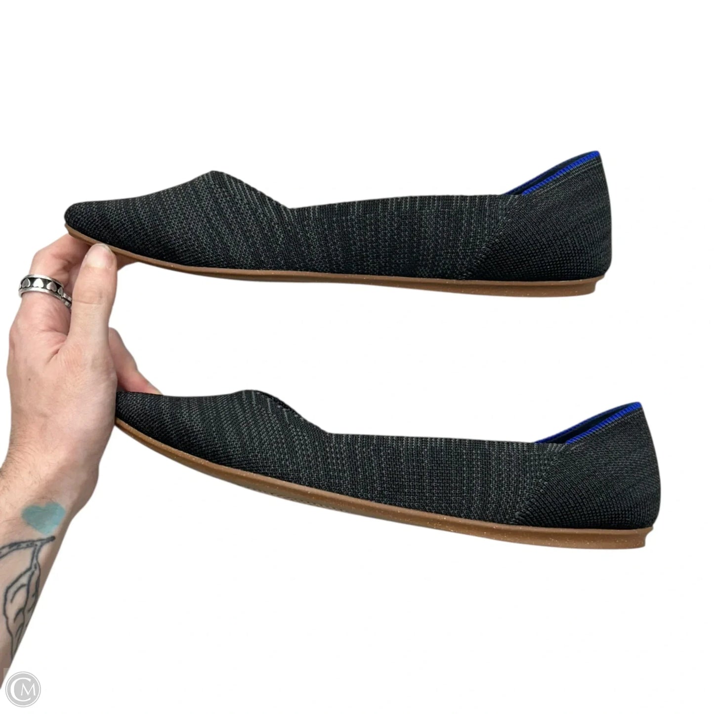 Shoes Flats By Rothys In Black, Size: 8.5