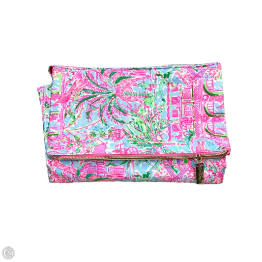 Makeup Bag w/Brushes Designer By Lilly Pulitzer, Size: Medium