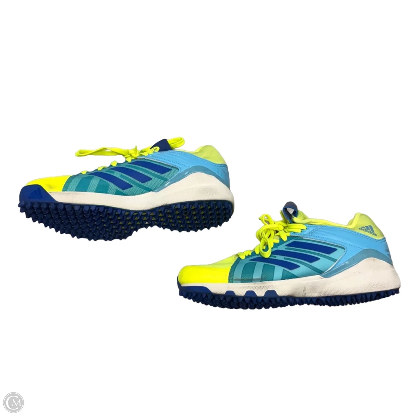 Shoes Athletic By Adidas In Blue & Green, Size: 6
