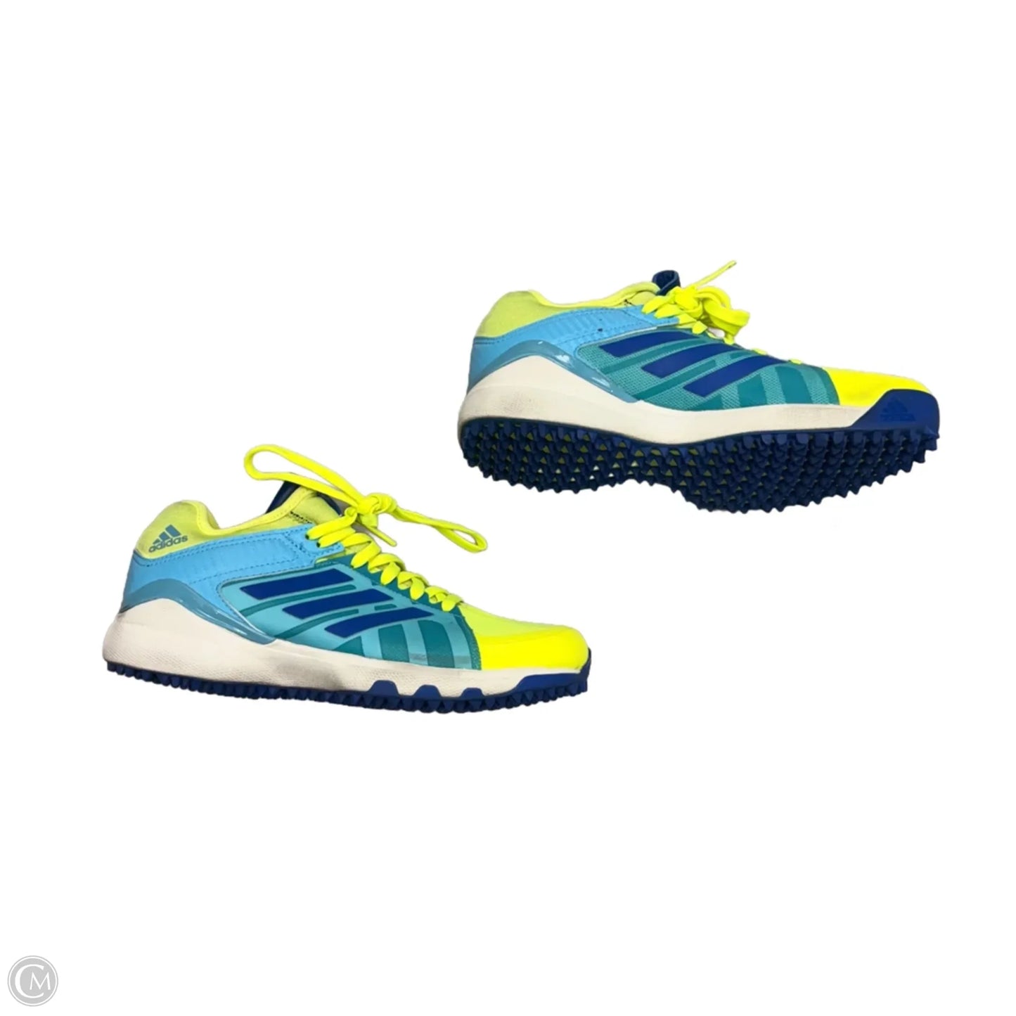 Shoes Athletic By Adidas In Blue & Green, Size: 6