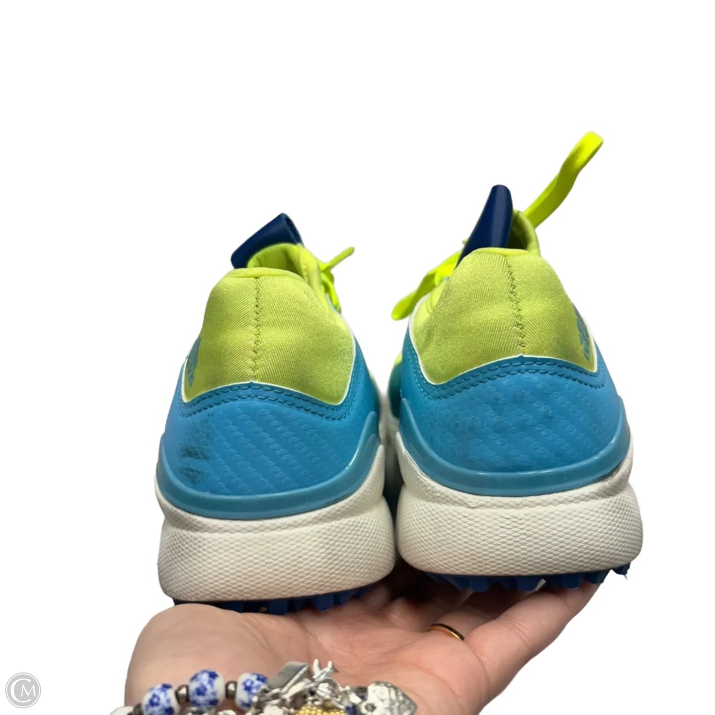 Shoes Athletic By Adidas In Blue & Green, Size: 6