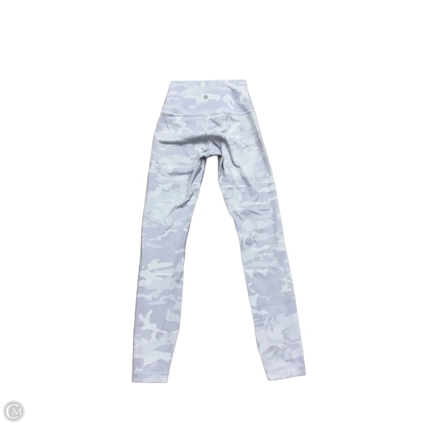 Athletic Leggings By Lululemon In Camouflage Print, Size: Xs
