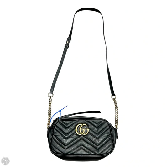 Crossbody Luxury Designer By Gucci, Size: Small