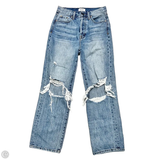 Jeans Cropped By Pistola In Blue Denim, Size: 2