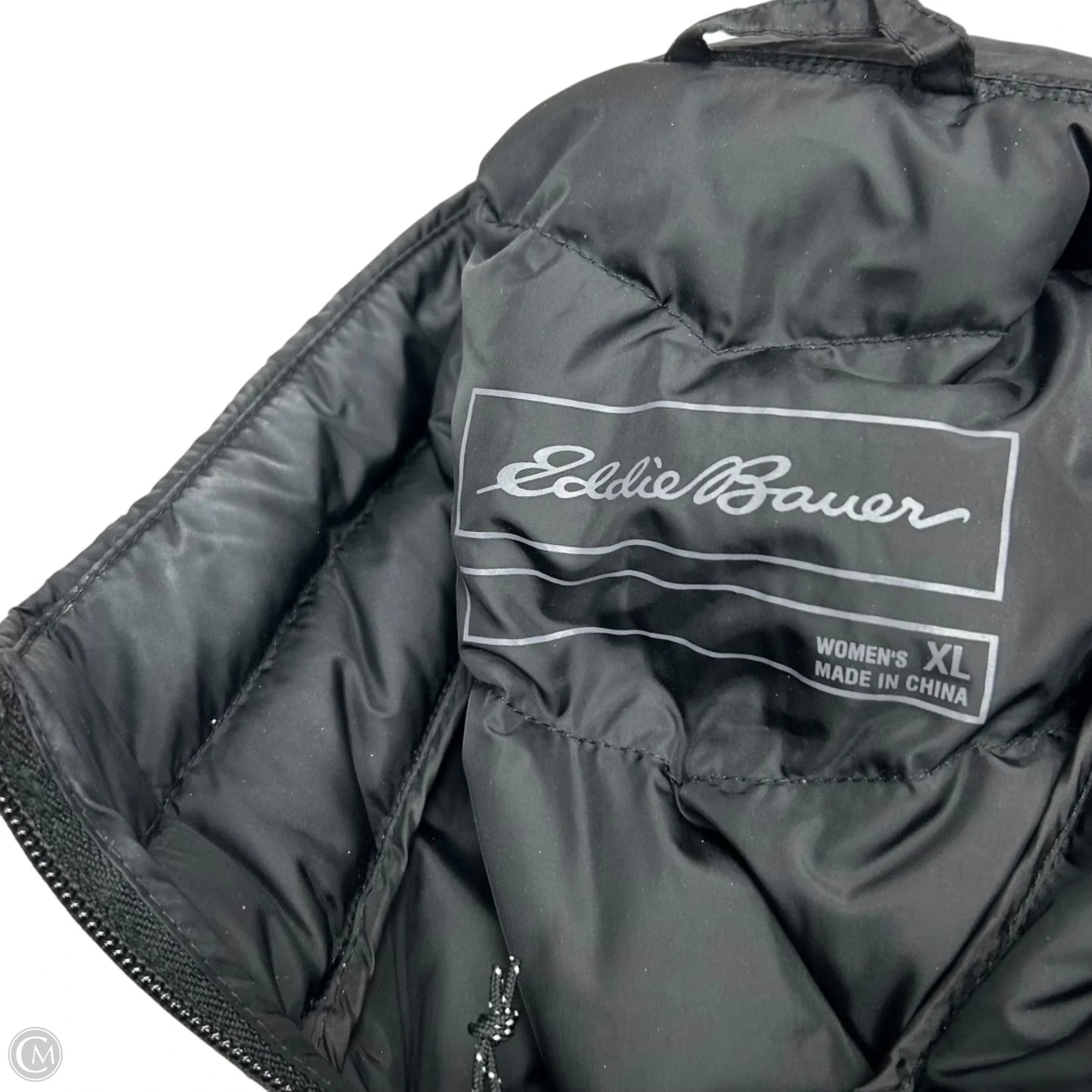 Coat Puffer & Quilted By Eddie Bauer In Black, Size: Xl