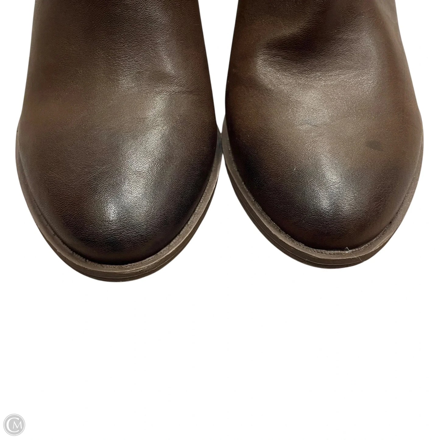 Boots Ankle Heels By G By Guess In Brown, Size: 7.5