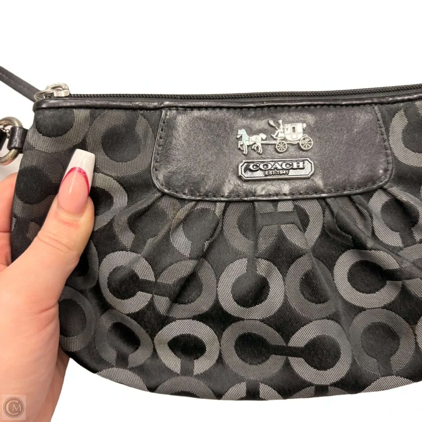 Wristlet Designer By Coach, Size: Medium