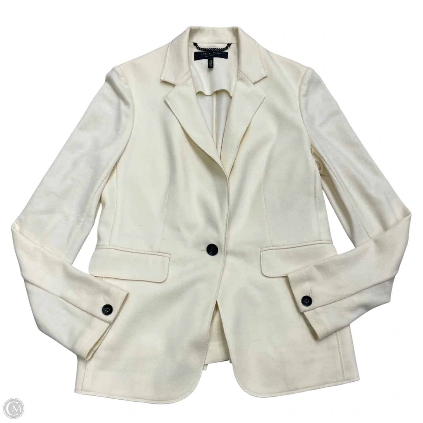 Blazer By Rag And Bone In Cream, Size: S