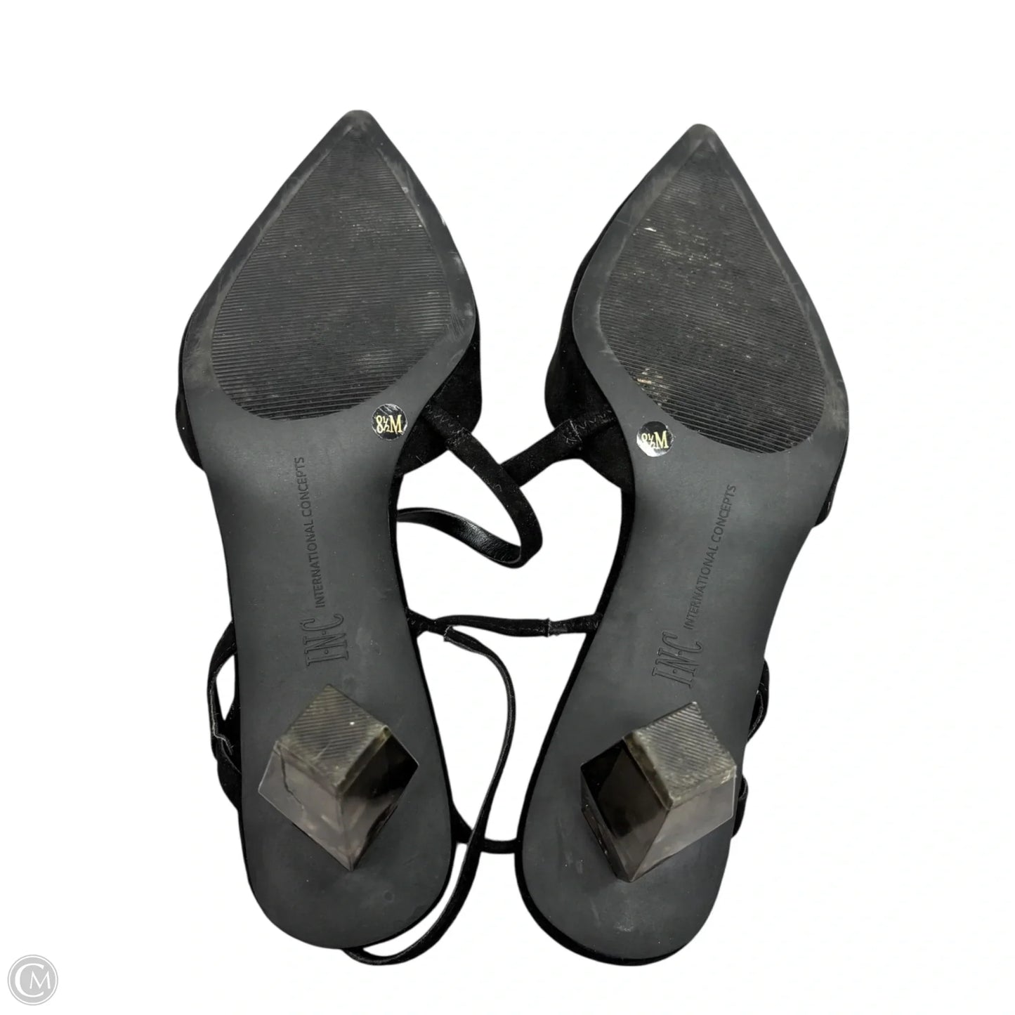 Shoes Heels Kitten By Inc In Black, Size: 8.5