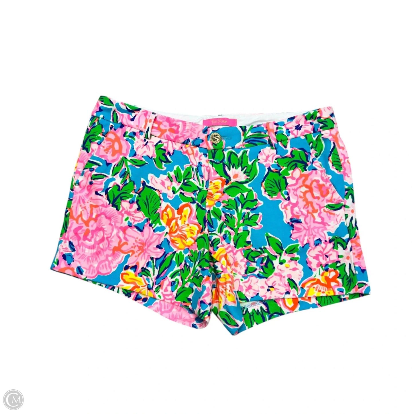 Shorts Designer By Lilly Pulitzer In Tropical Print, Size: 8