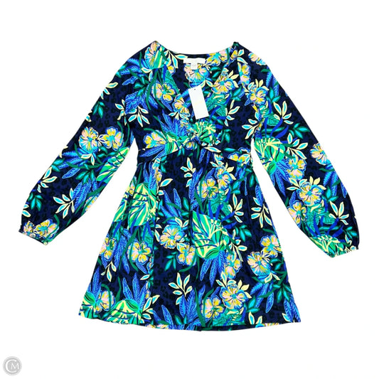 Dress Designer By Lilly Pulitzer In Blue & Green, Size: M