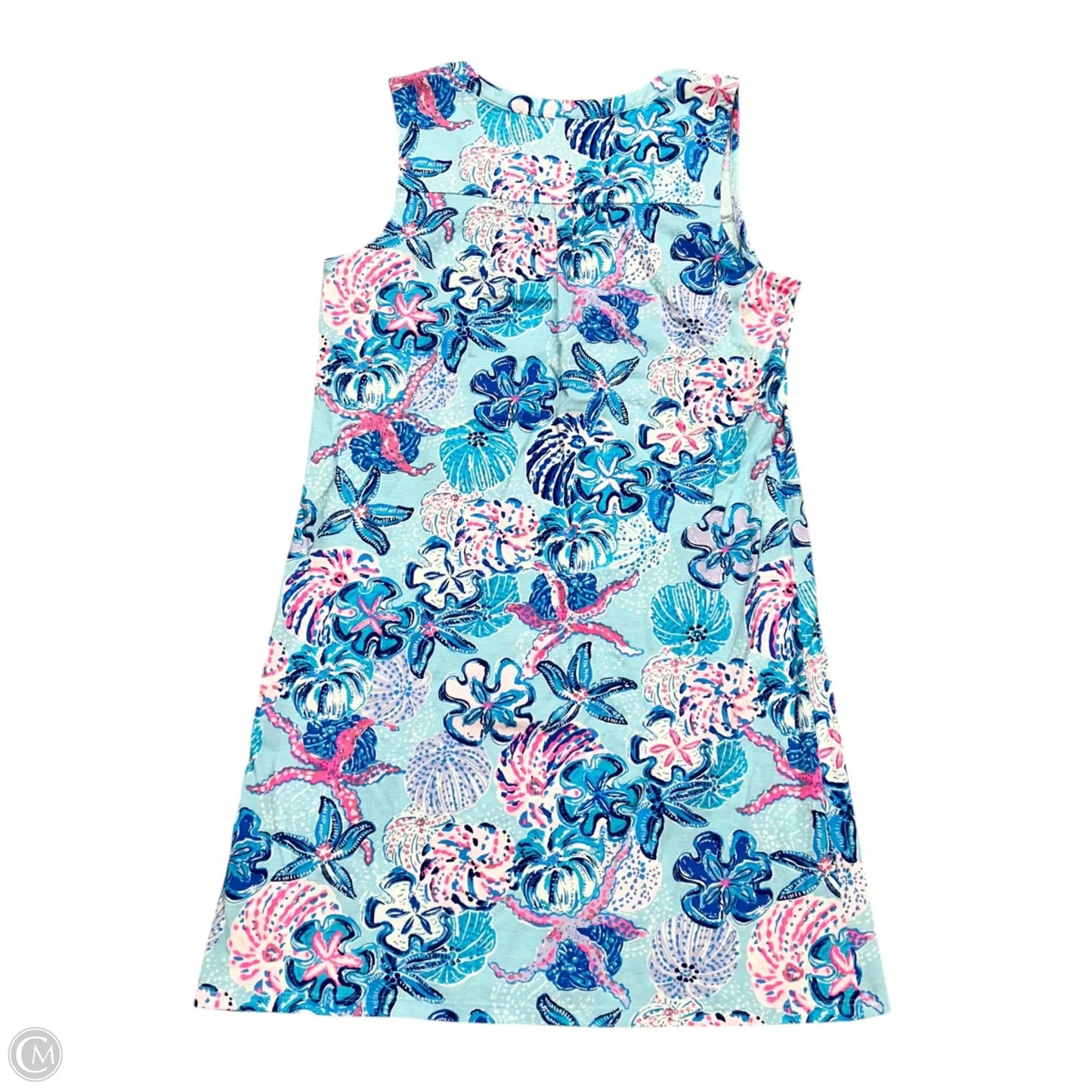 Dress Designer By Lilly Pulitzer In Blue & Pink, Size: M