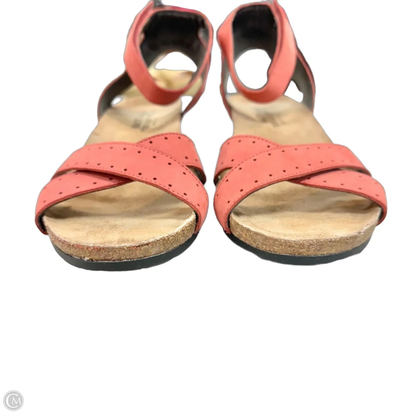 Sandals Heels Platform By Naot In Red, Size: 10.5
