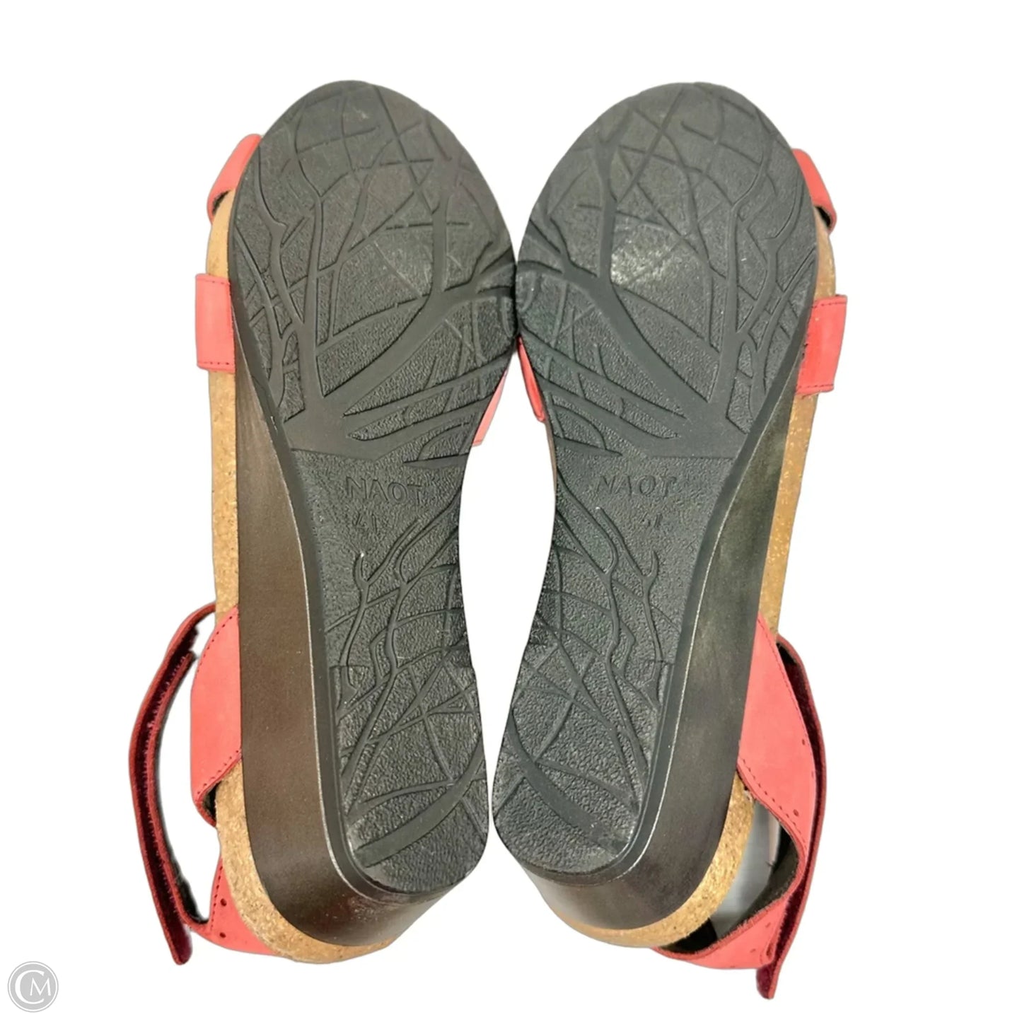 Sandals Heels Platform By Naot In Red, Size: 10.5