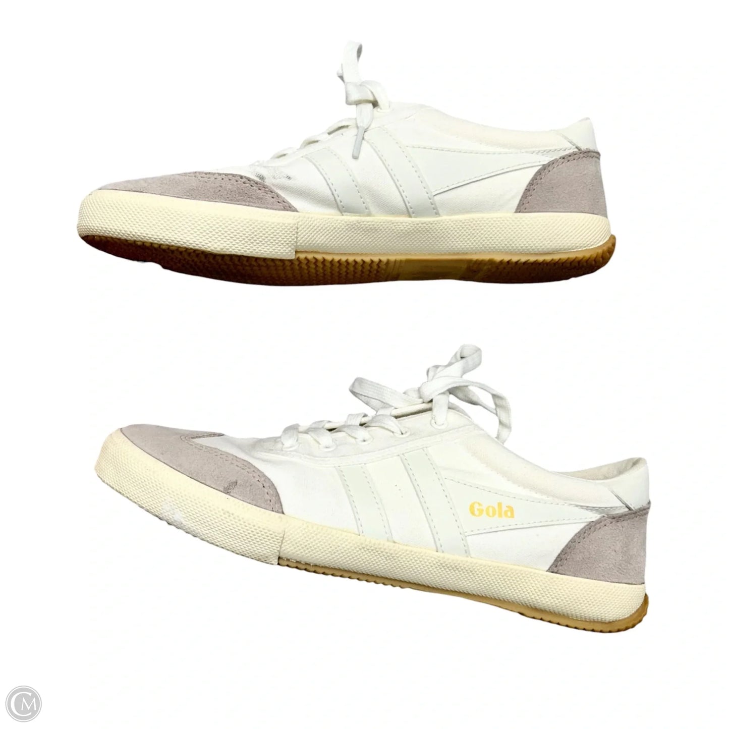 Shoes Athletic By Gola In Cream, Size: 10