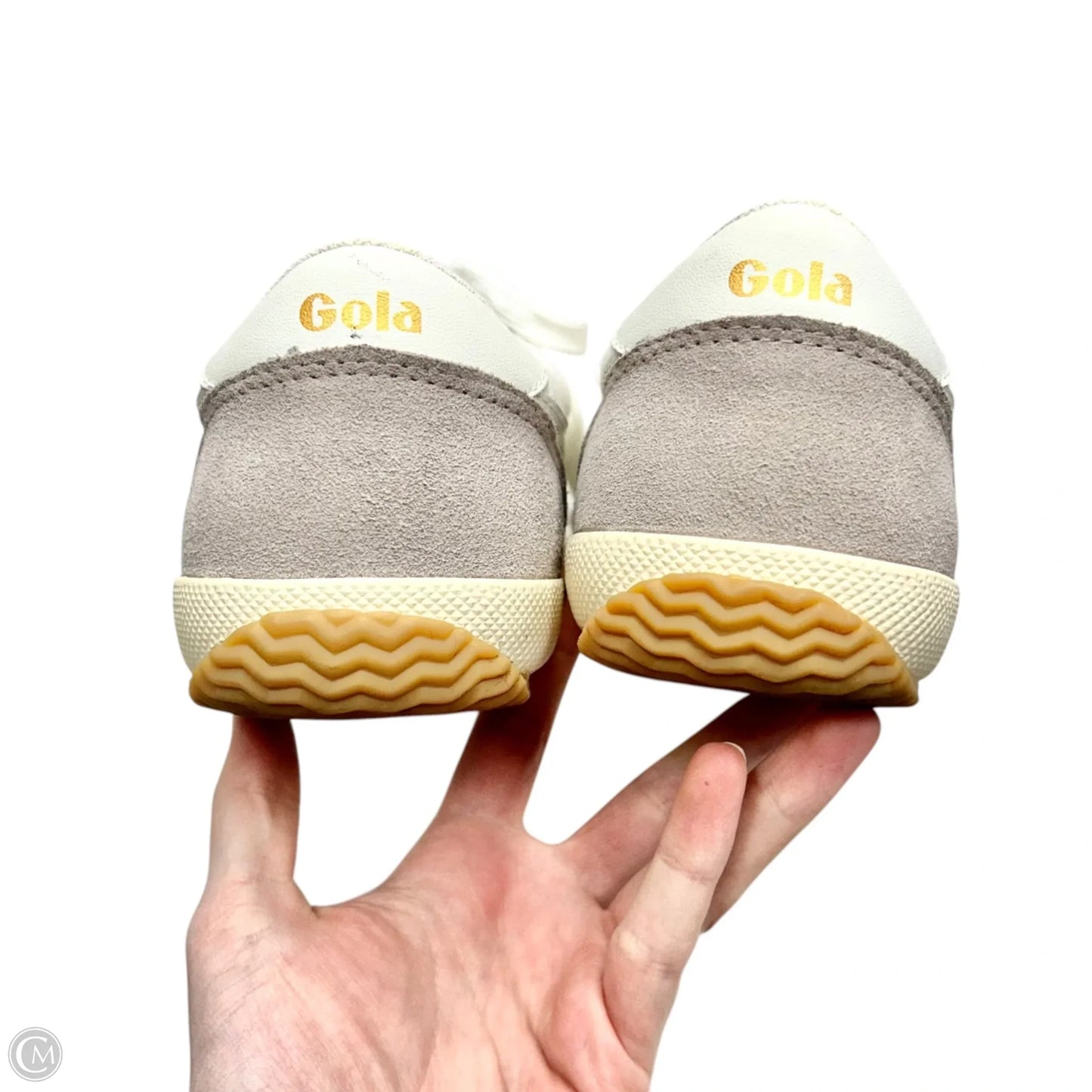 Shoes Athletic By Gola In Cream, Size: 10