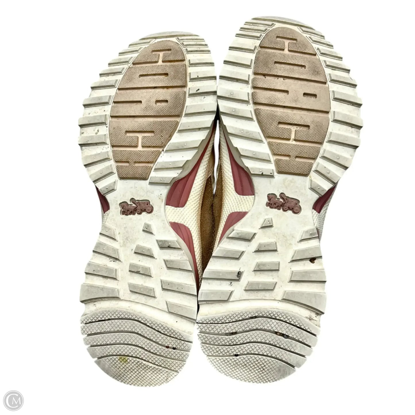 Shoes Designer By Coach In Tan, Size: 8.5
