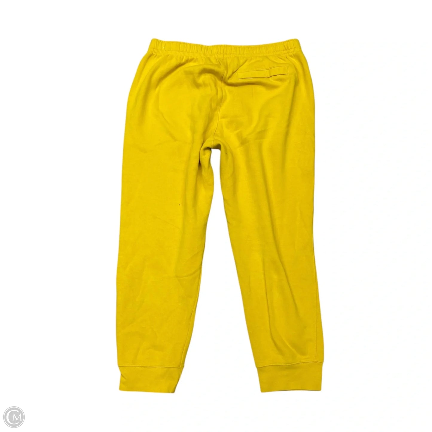 Athletic Pants By Nike Apparel In Yellow, Size: Xxl