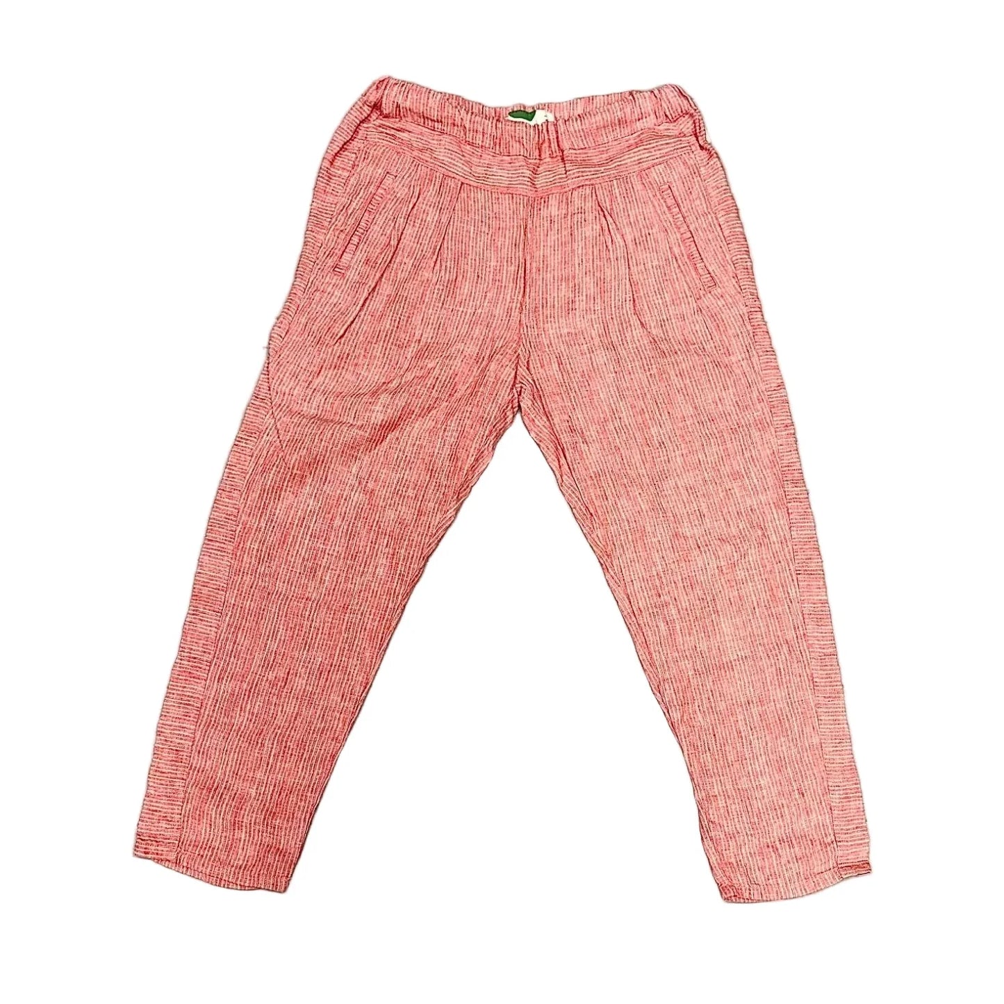 Pants Linen By Anthropologie In Striped Pattern, Size: S