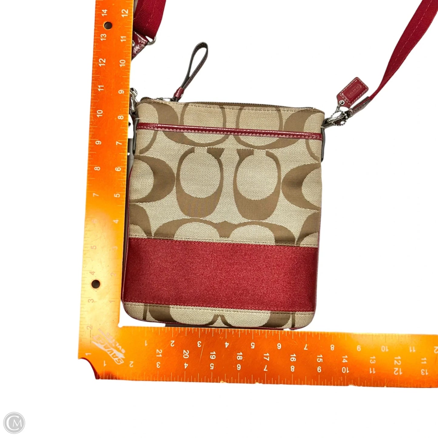 Crossbody Designer By Coach, Size: Small