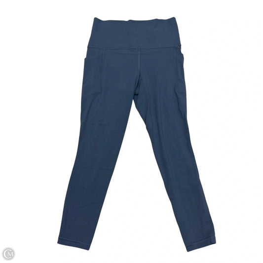 Athletic Leggings By Athleta In Blue, Size: S